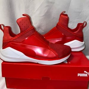 Red Puma Fenty Trainers